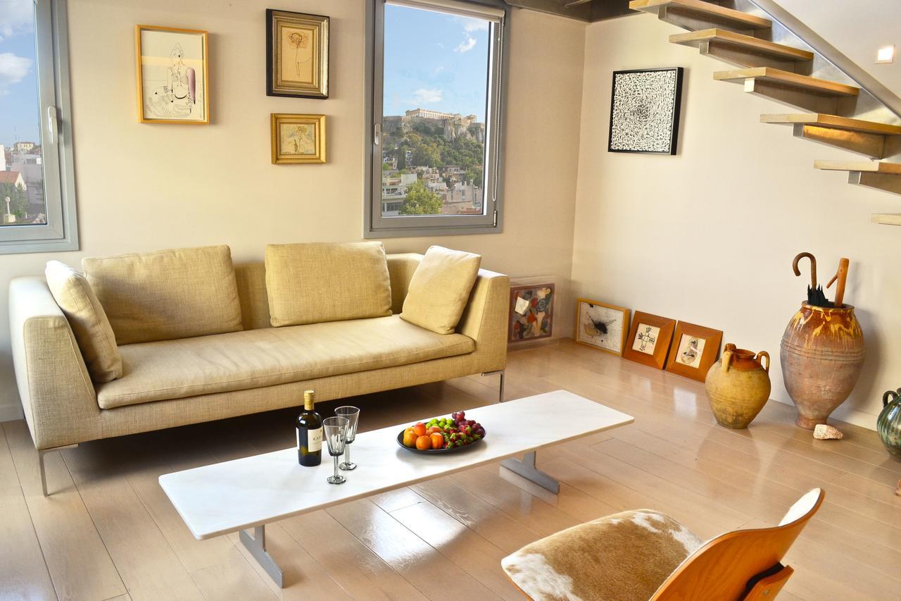 Hidesign Athens Acropolis Luxury Penthouse In Plaka Apartment Exterior foto