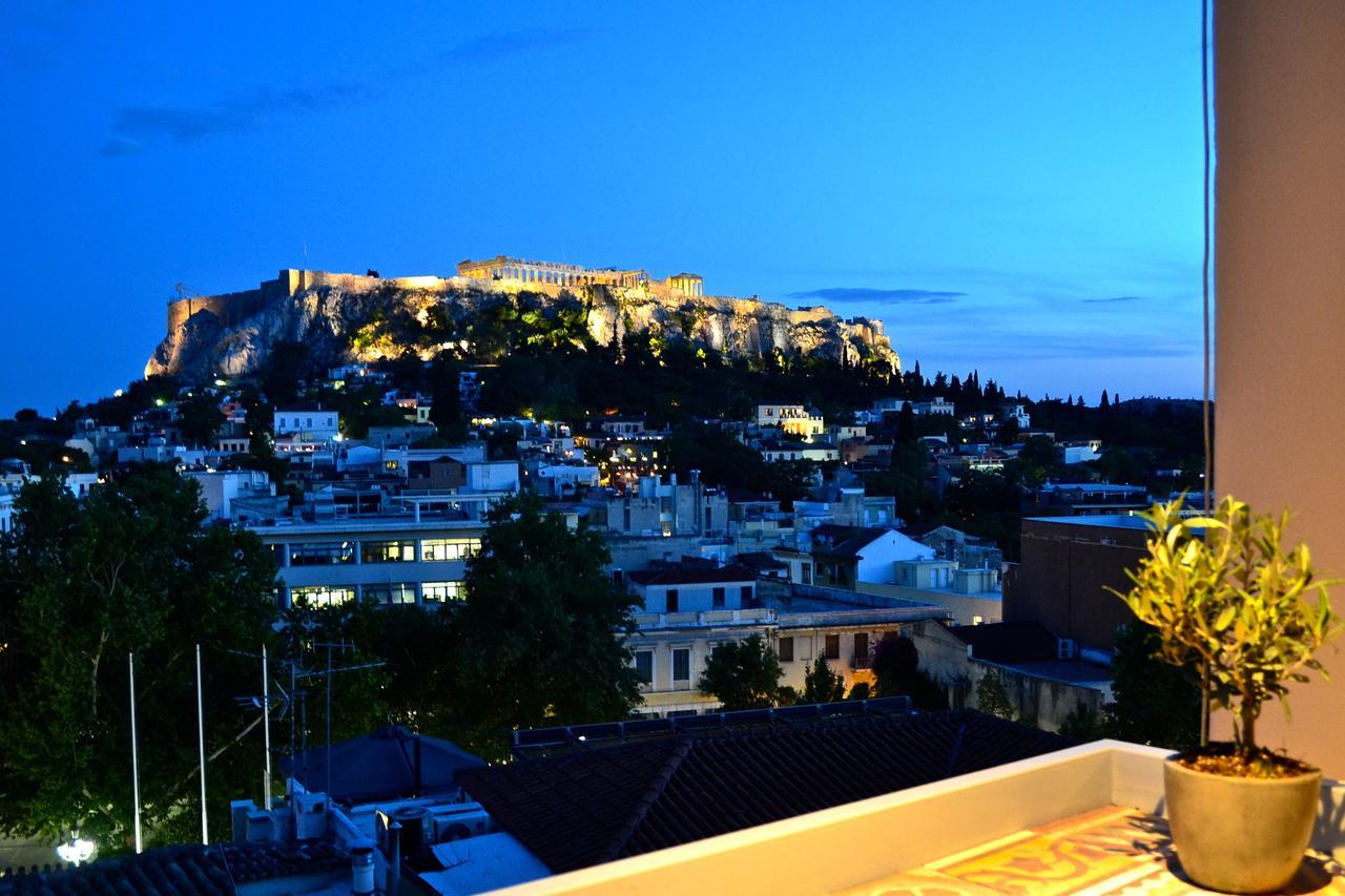 Hidesign Athens Acropolis Luxury Penthouse In Plaka Apartment Exterior foto